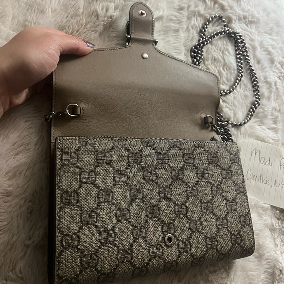 Gucci GG Dionysus Supreme Wallet on Chain - Picture 15 of 15